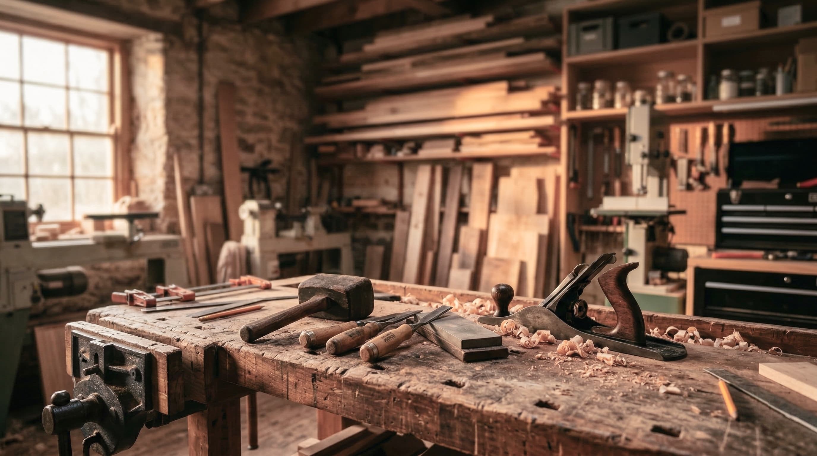 Woodworking workshop
